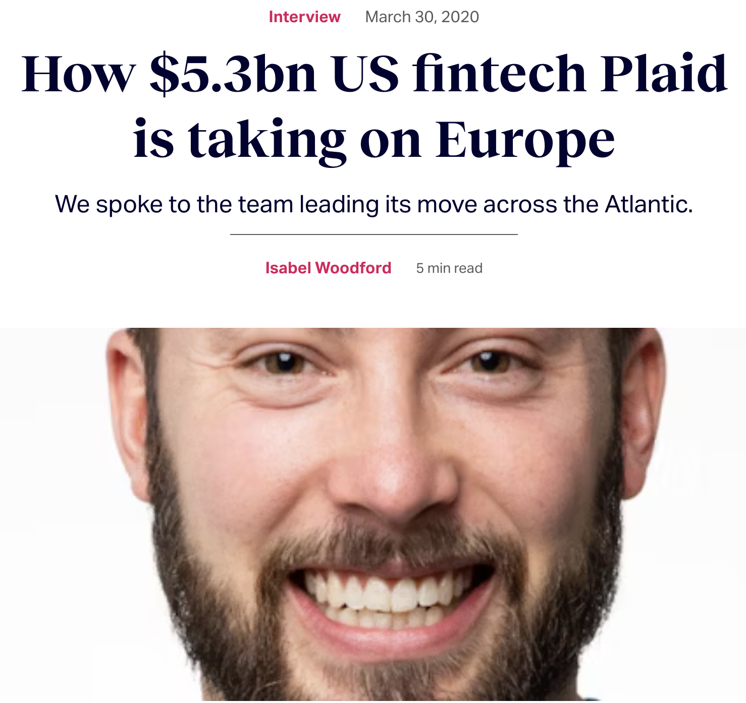 How US fintech Plaid is taking on Europe